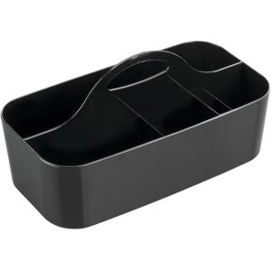 imagemDesign Bathroom Shower Caddy Tote for Shampoo Soap Razors  Medium BlackBlack