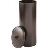 imagemDesign Free Standing Toilet Paper Holder  Toilet Paper Storage for Bathroom  Toilet Roll Holder Free Standing in BlackBronze