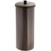 imagemDesign Free Standing Toilet Paper Holder  Toilet Paper Storage for Bathroom  Toilet Roll Holder Free Standing in BlackBronze