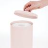 imagemDesign Free Standing Toilet Paper Holder  Toilet Paper Storage for Bathroom  Toilet Roll Holder Free Standing in BlackLight Pink