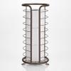imagemDesign Metal Toilet Paper Holder Stand  Storage Reserve for 3 Rolls of Toilet Tissue  Freestanding Toilet Paper Holder  Stylish Bathroom Floor Toilet Paper Stand  Omni Collection  Matte BlackBronze