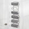 image:imagemDesign Metal Towel Shelves  Towel Rack for The Bathroom with 6 Compartments  Practical Bathroom Accessories for Both Large and Small Towels  SilverSatin
