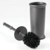 image:imagemDesign Toilet Bowl Brush and Holder  Covered Bathroom Brush  Standing Scrubber in Modern Holder  Compact Space Saving Deep Cleaning  WhiteCharcoal