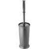 image:imagemDesign Toilet Bowl Brush and Holder  Covered Bathroom Brush  Standing Scrubber in Modern Holder  Compact Space Saving Deep Cleaning  WhiteCharcoal