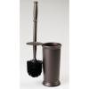 image:imagemDesign Toilet Bowl Brush and Holder  Covered Bathroom Brush  Standing Scrubber in Modern Holder  Compact Space Saving Deep Cleaning  WhiteEspresso