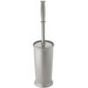 image:imagemDesign Toilet Bowl Brush and Holder  Covered Bathroom Brush  Standing Scrubber in Modern Holder  Compact Space Saving Deep Cleaning  WhiteGray