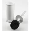 image:imagemDesign Toilet Bowl Brush and Holder  Covered Bathroom Brush  Standing Scrubber in Modern Holder  Compact Space Saving Deep Cleaning  WhiteLight Gray