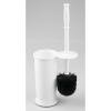 image:imagemDesign Toilet Bowl Brush and Holder  Covered Bathroom Brush  Standing Scrubber in Modern Holder  Compact Space Saving Deep Cleaning  WhiteWhite