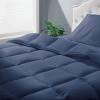 image:imagemDesign FullQueen AllSeason Down Alternative Quilted Duvet Insert or StandAlone Comforter  Plush Microfiber Fill Box Stitched  Machine Washable  Navy Blue