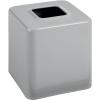 image:imagemDesign Steel Square Tissue Box Cover Modern Facial Tissue Holder for Bathroom Vanity Countertops Bedroom Dressers Night Stands Desks Office and Tables  Unity Collection  SatinGray