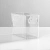 image:imagemDesign Plastic Office Storage Bin with Handles  10 Long Office amp Classroom Supply Organizer  Deep Plastic Container for Organizing Desk  Stationery amp Pencil Bin Linus Collection Clear10 x 4 x 6 Pack of 1