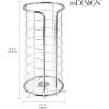 image:imagemDesign Metal Free Standing Toilet Paper Organizer Stand  3 Rolls of Jumbo Toilet Tissue Storage  Bathroom Decor Accessory for Under Sink Vanity and Inside Cabinet Shelf  Omni Collection ChromeChrome