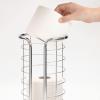 image:imagemDesign Metal Free Standing Toilet Paper Organizer Stand  3 Rolls of Jumbo Toilet Tissue Storage  Bathroom Decor Accessory for Under Sink Vanity and Inside Cabinet Shelf  Omni Collection ChromeChrome