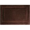 image:imagemDesign Microfiber Bath Mat Set  3 Piece Bathroom Rugs  NonSlip Floor Mats for After Bath Shower  Water Absorbent Machine Washable Bathroom Carpet Rugs  Hydra Collection  Set of 3 Dark BrownChocolate