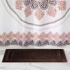 image:imagemDesign Microfiber Bath Mat Set  3 Piece Bathroom Rugs  NonSlip Floor Mats for After Bath Shower  Water Absorbent Machine Washable Bathroom Carpet Rugs  Hydra Collection  Set of 3 Dark BrownChocolate