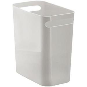 image:imagemDesign Plastic Slim Large 25 Gallon Trash Can Wastebasket Classic Garbage Container Recycle Bin for Bathroom Bedroom Kitchen Office Outdoor Waste Recycling  Aura Collection  Light PinkBlushLight Grey
