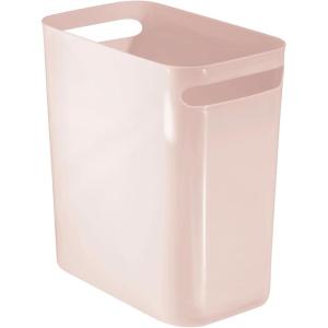 image:imagemDesign Plastic Slim Large 25 Gallon Trash Can Wastebasket Classic Garbage Container Recycle Bin for Bathroom Bedroom Kitchen Office Outdoor Waste Recycling  Aura Collection  Light PinkBlushLight Pink
