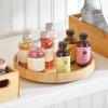 image:imagemDesign Bamboo Lazy Susan Turntable Food Storage Container for Cabinets Pantry Refrigerator Countertops Spinning Organizer for Spice Bottles Condiments Baking 9 Round Echo Collection NaturalPack of 2