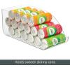image:imagemDesign Compact Plastic Kitchen and Pantry Storage Organizer Bin for Tall Skinny SodaPop Cans  Kitchen Pantry Refrigerator  Clear14 x 675 x 6