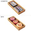 image:imagemDesign Wooden Bamboo Drawer Organizer  15 Long Stackable Storage Box Tray for Kitchen DrawersCabinet  Utensil Silverware Spatula and Flatware Holder  Echo Collection  2 Pack Natural Wood