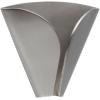 image:imagemDesign Decorative Metal Kitchen SelfAdhesive Wall Mount Towel Hanger  Storage and Display Hook for Hand Dish and Tea Towels  Stick on Inside or Outside of Doors  Unique Design 2 Pack  Brushed