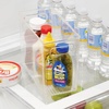 image:imagemDesign Plastic Food Storage Container Bin with Handles  for Kitchen Pantry Cabinet FridgeFreezer  Narrow for Snacks Produce Vegetables Pasta  BPA Free Food Safe  4 Pack Clear10 x 5 x 8 Pack of 8