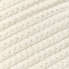 image:imagemDesign Rustic Casual Woven Cotton Rope Bathroom Basket with Handles  Storage Organizer Set for Countertop Floor Closet or Vanity  Holds Toilet Paper Towels or Magazines  Set of 3 White