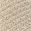 image:imagemDesign Rustic Casual Woven Cotton Rope Bathroom Basket with Handles  Storage Organizer Set for Countertop Floor Closet or Vanity  Holds Toilet Paper Towels or Magazines  Set of 3 Brown