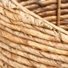 image:imagemDesign Woven Banana Bark Hanging Wall Storage Basket for Flowers amp Essentials Decorative Boho Mounted Organizer for Pantry Closet Bathroom and The Door  Set of 2  NaturalTan