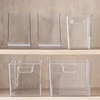 image:imagemDesign Deep Plastic Stackable Storage Organizer Container Bin Hallway Bedroom Linen Coat and Entryway Closet Organization  Holds Clothing Blankets Accessories  Ligne Collection  Clear10 x 8 x 8 Pack of 4