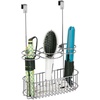 image:imagemDesign OverCabinet Hair Care Tools Holder for Hair Dryer Flat Iron Curling Wand Straightener  ChromeChrome