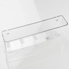 image:imagemDesign Plastic Wall Mount Mail and Key Holder with 5 Hooks Hanger Rack Shelf for Home Entryway Mudroom Kitchen Hold Letters Cards Magazines Coats Umbrellas Ligne Collection  ClearClear